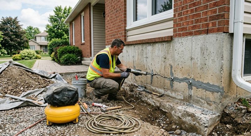Basement Foundation Repair in Middletown, CT