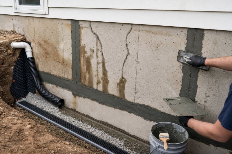 Basement Foundation Repair in Preston, CT