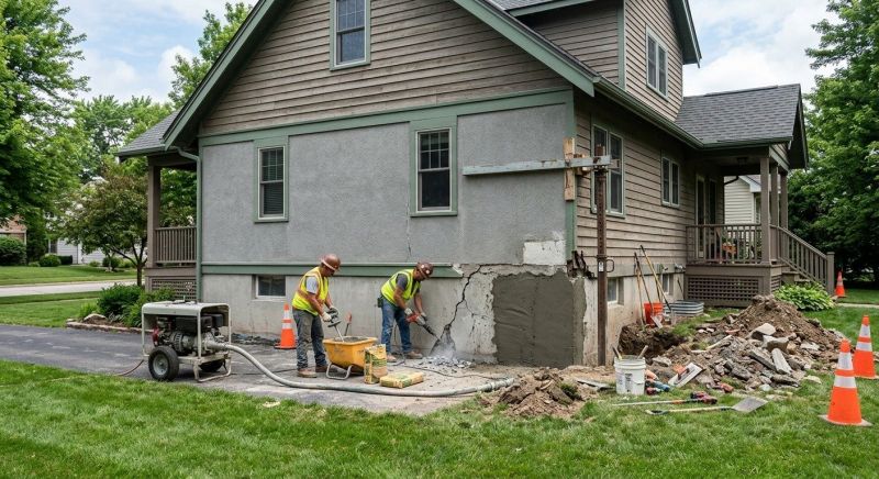Building Foundation Repair in Coventry, CT