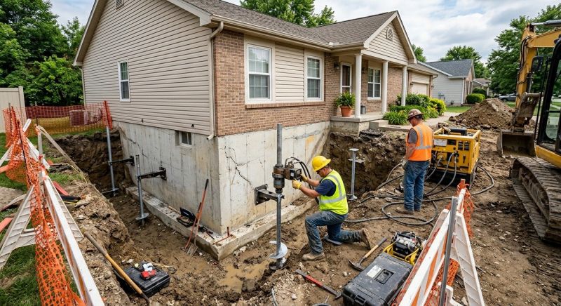 Building Foundation Repair in Hartford, CT