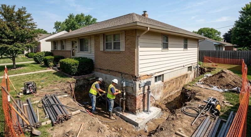 Building Foundation Repair in North Stonington, CT