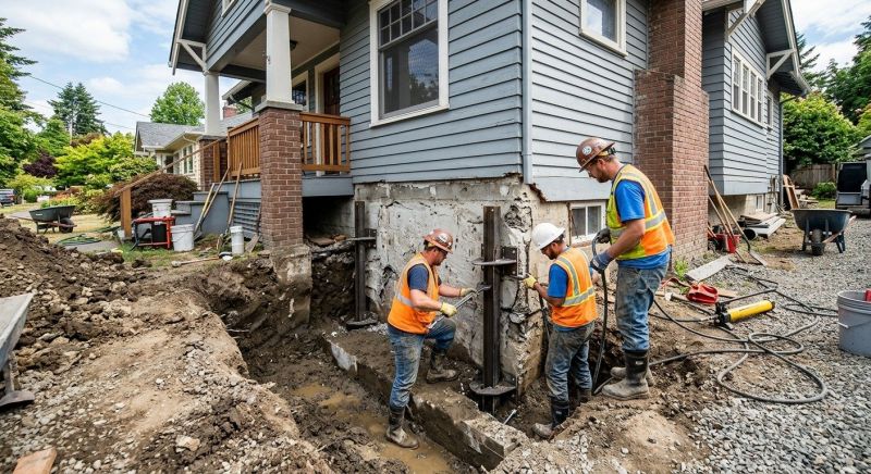 Building Foundation Repair in Old Lyme, CT