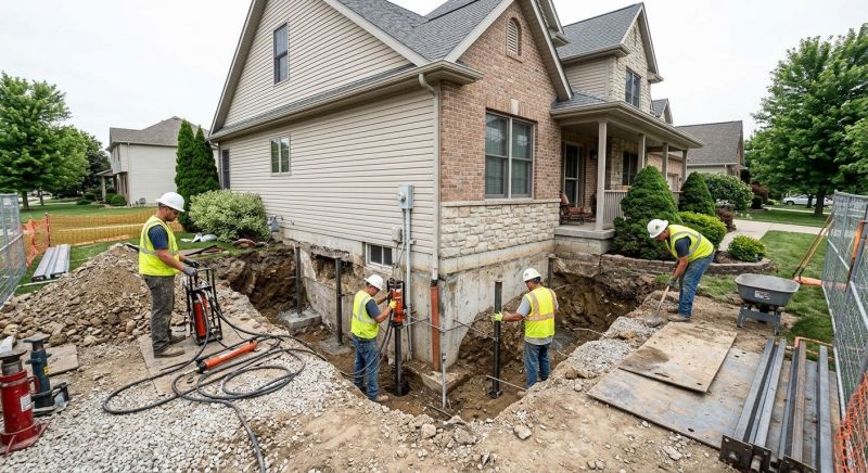 Building Foundation Repair in South Glastonbury, CT