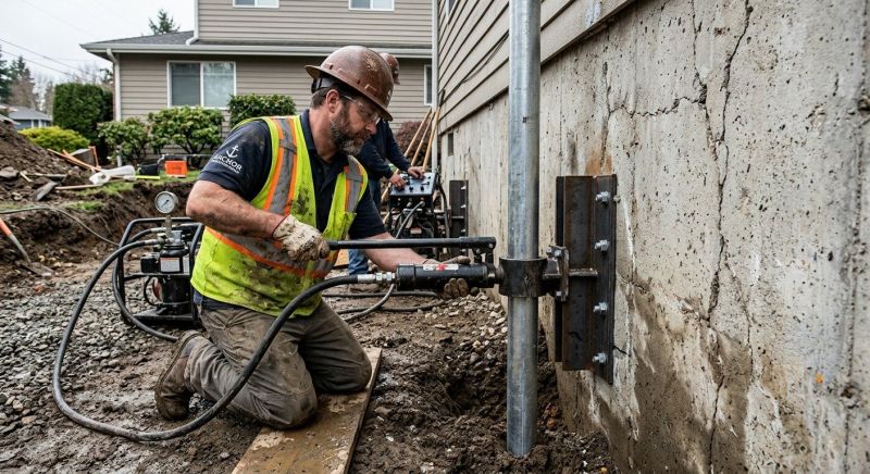 Concrete Foundation Leveling in Groton, CT