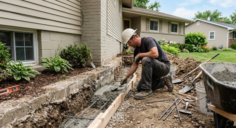 Concrete Foundation Repair in Guilford, CT