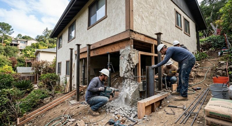 Concrete Foundation Repair in Norwich, CT