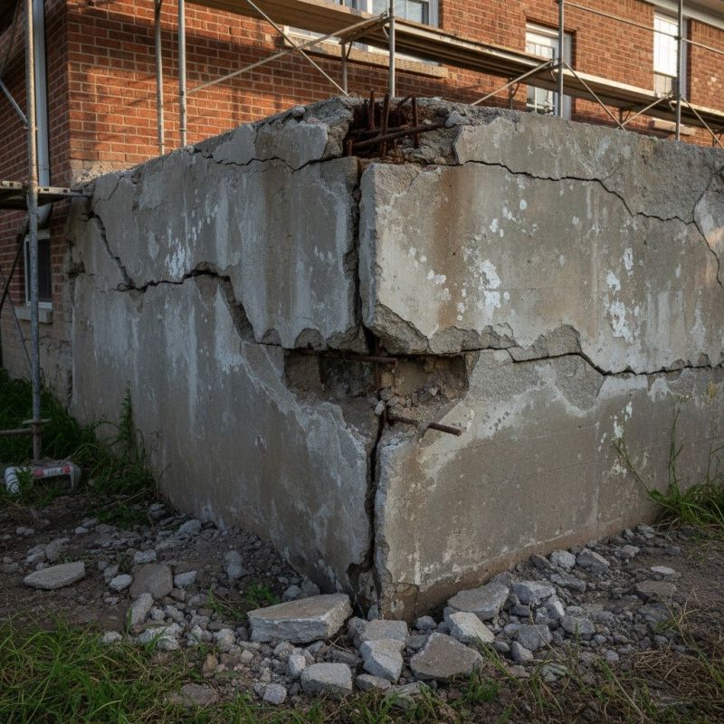 Cracked Foundation Repair in Essex, CT