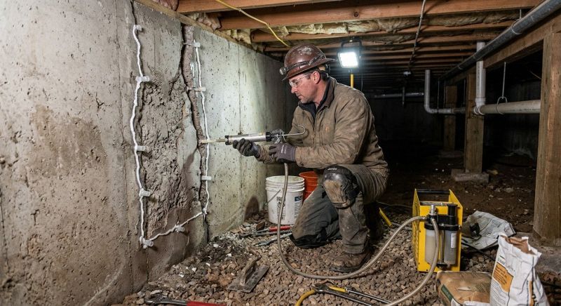 Crawlspace Foundation Repair in Killingworth, CT