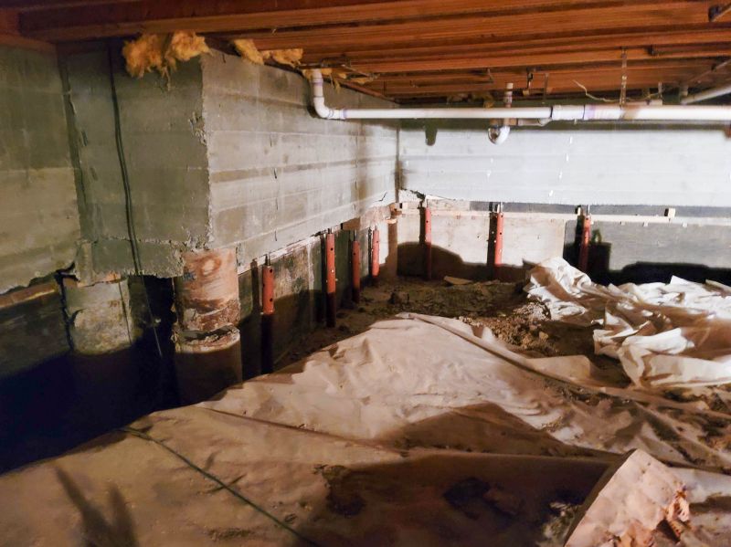 Crawlspace Foundation Repair in Colchester, CT