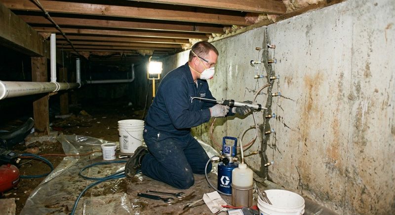 Crawlspace Foundation Repair in New London, CT