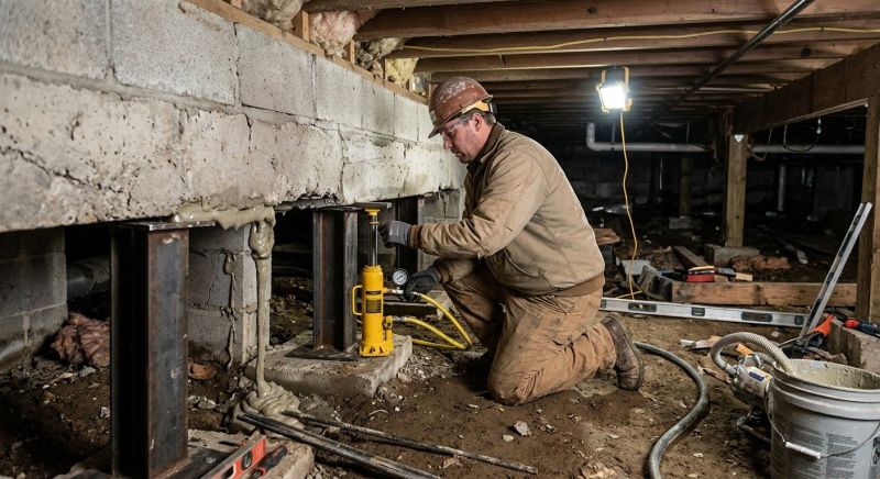 Crawlspace Foundation Repair in South Glastonbury, CT