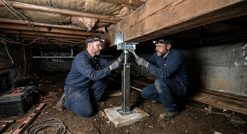 Crawlspace Foundation Repair in Willimantic, CT
