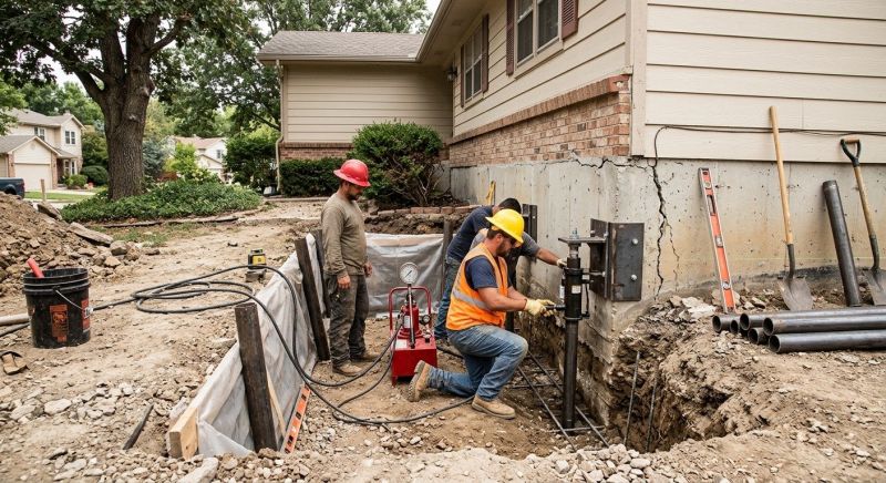 Foundation Damage Repair in Groton, CT