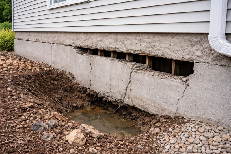 Foundation Damage Repair in North Stonington, CT
