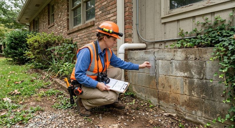 Foundation Inspection in Colchester, CT