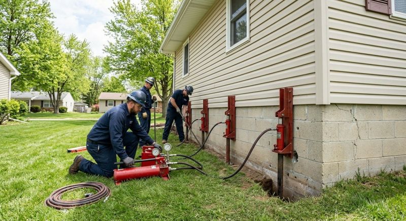 Foundation Jacking in Coventry, CT