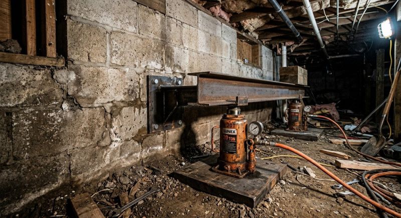 Foundation Jacking in Durham, CT