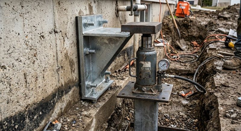 Foundation Jacking in Higganum, CT