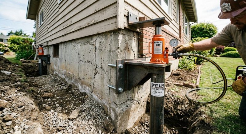 Foundation Lifting in Cromwell, CT