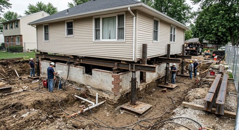 Foundation Lifting in Killingworth, CT