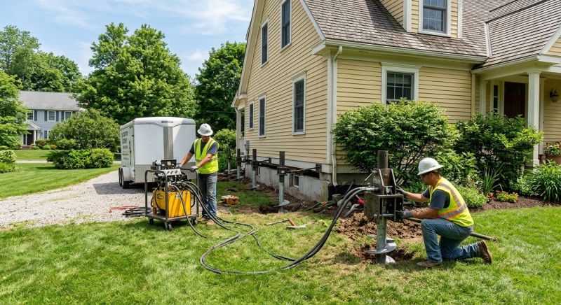 Foundation Lifting in Norwich, CT