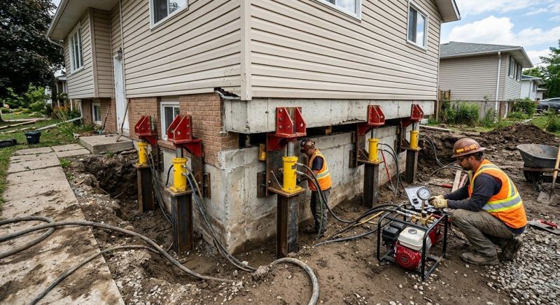 Foundation Lifting in Old Lyme, CT