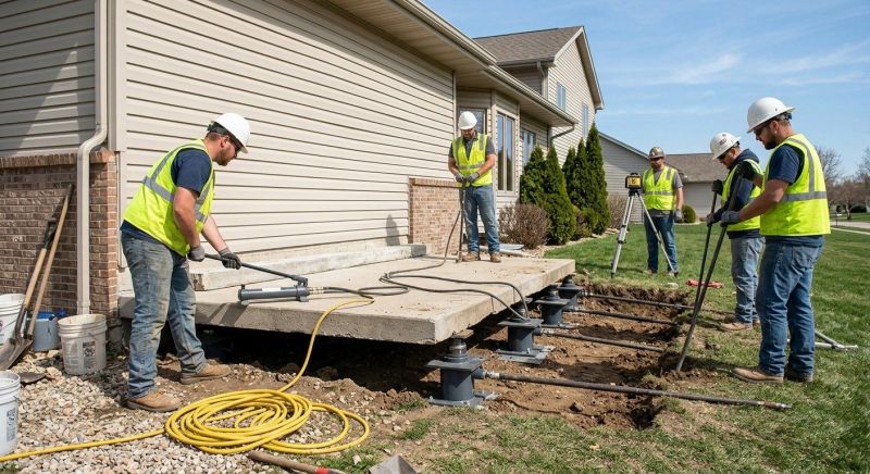 Foundation Lifting in Vernon Rockville, CT