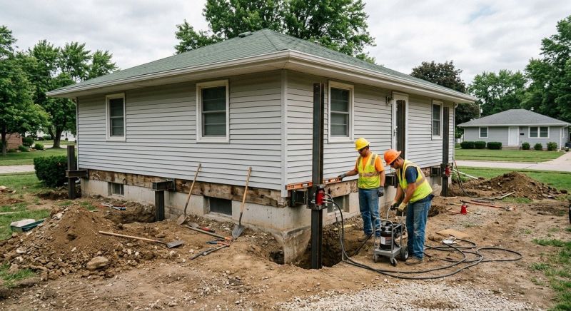Foundation Raising in Durham, CT
