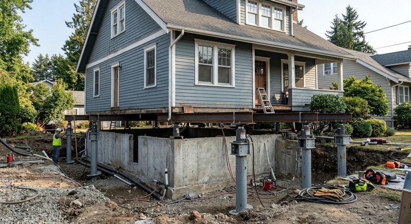 Foundation Raising in Niantic, CT
