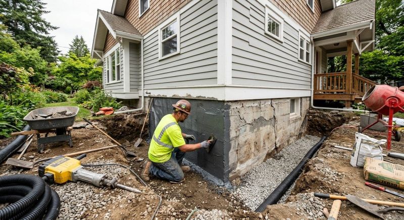 Foundation Renovation in Colchester, CT