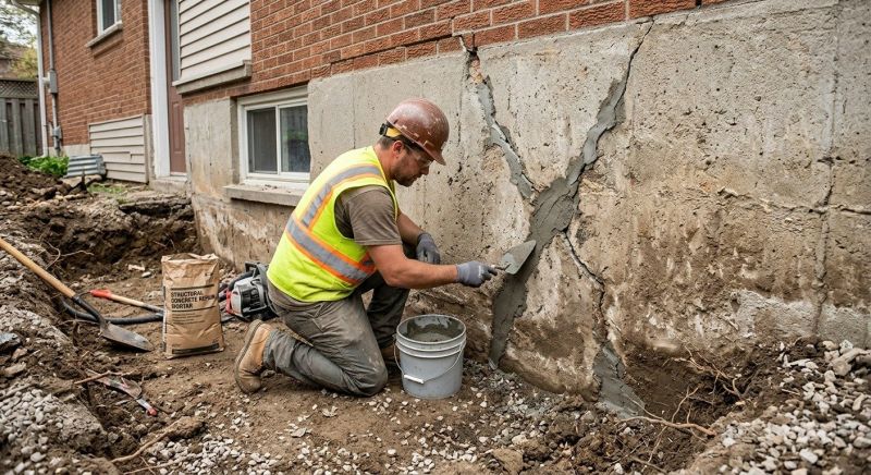 Foundation Repair in East Hartford, CT