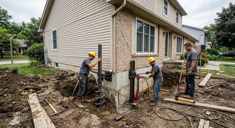 Foundation Repair in Manchester, CT