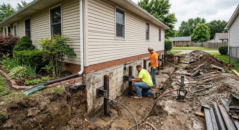 Foundation Stabilizing in Guilford, CT