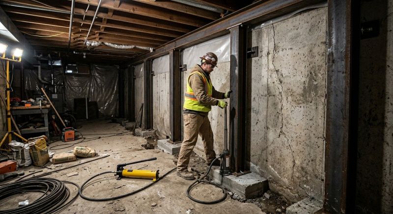 Foundation Stabilizing in Guilford, CT