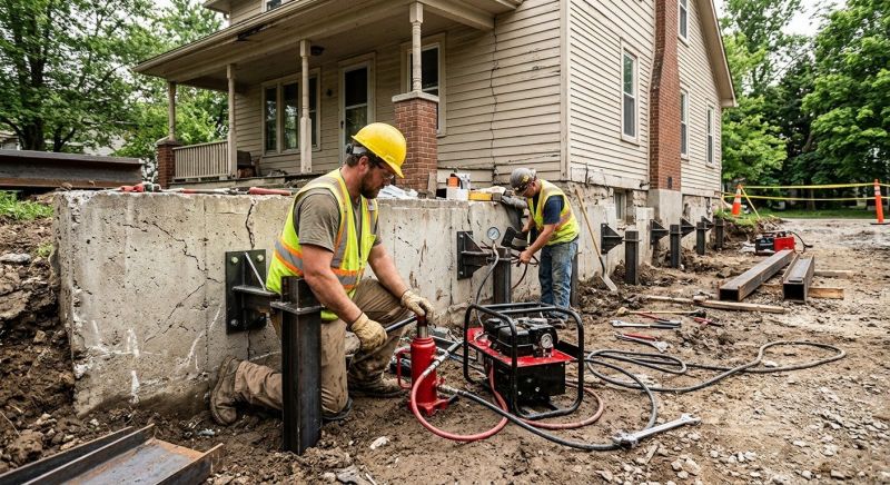 Foundation Stabilizing in North Stonington, CT