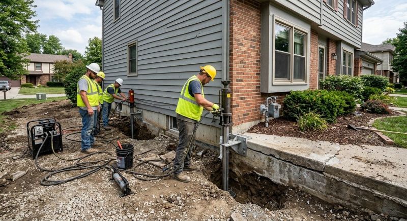 Foundation Stabilizing in Salem, CT
