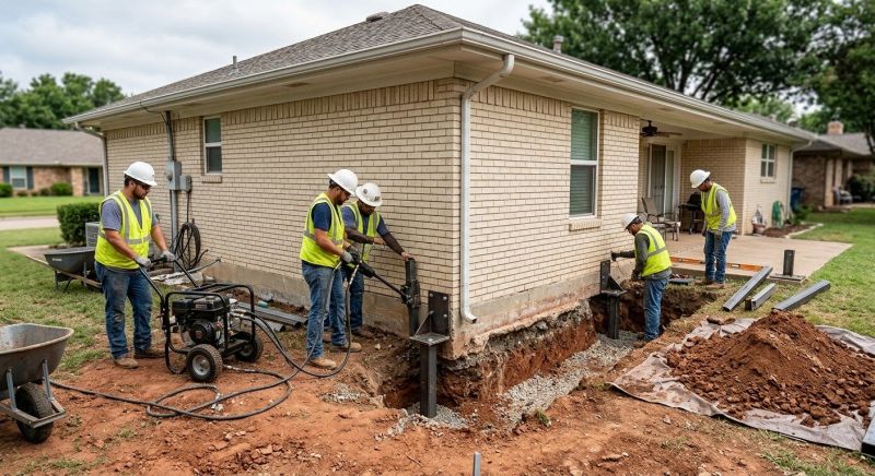 Foundation Stabilizing in Westbrook, CT