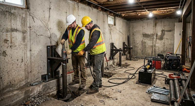 Foundation Stabilizing in Willimantic, CT