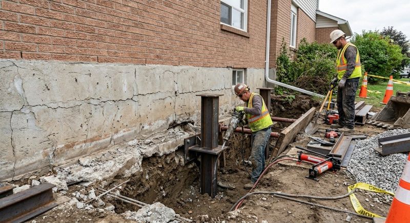 Foundation Structural Repair in Durham, CT