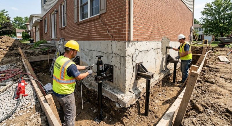 Foundation Structural Repair in Hebron, CT