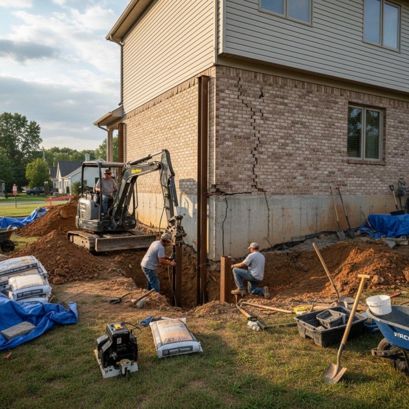 Foundation Structural Repair in Jewett City, CT