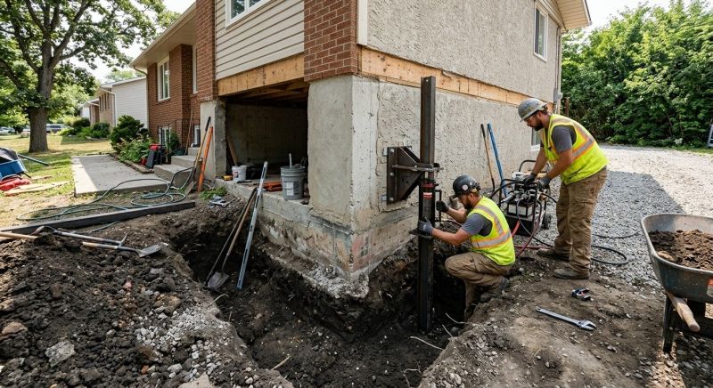 Foundation Structural Repair in Meriden, CT