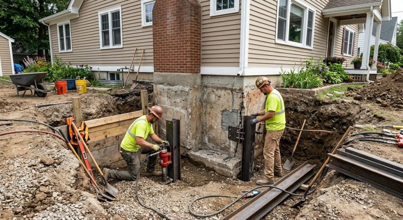 Foundation Structural Repair in North Stonington, CT