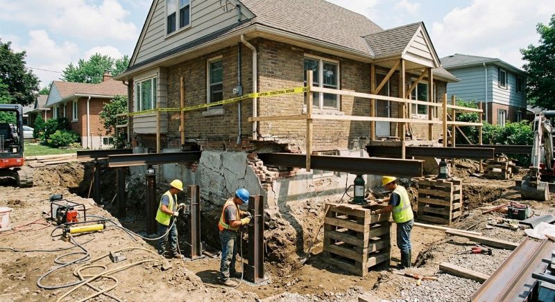 Foundation Structural Repair in Old Lyme, CT
