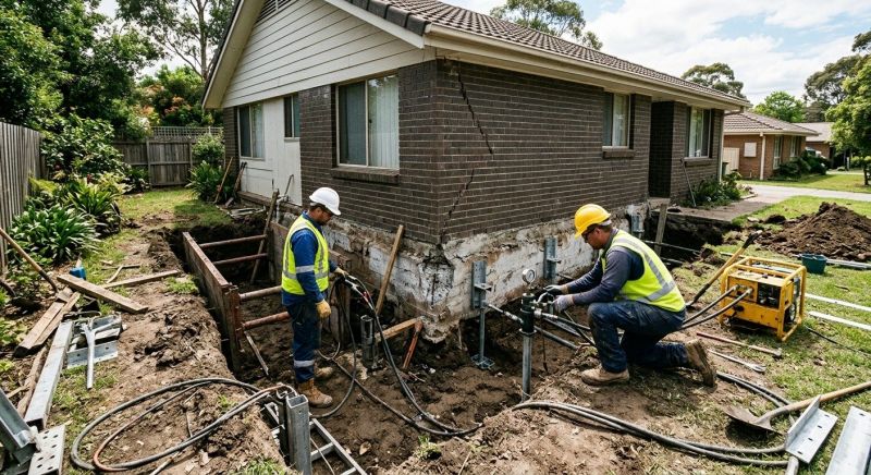 Foundation Structural Repair in Old Saybrook, CT