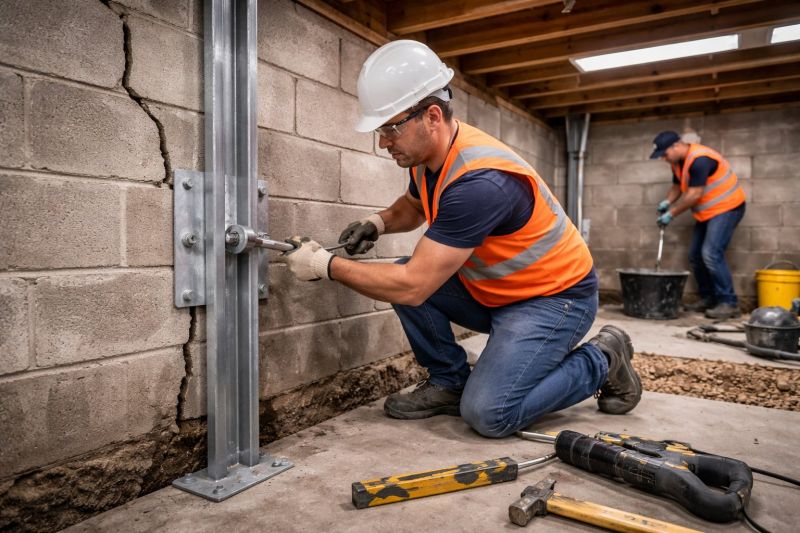 Foundation Structural Repair in Plainfield, CT
