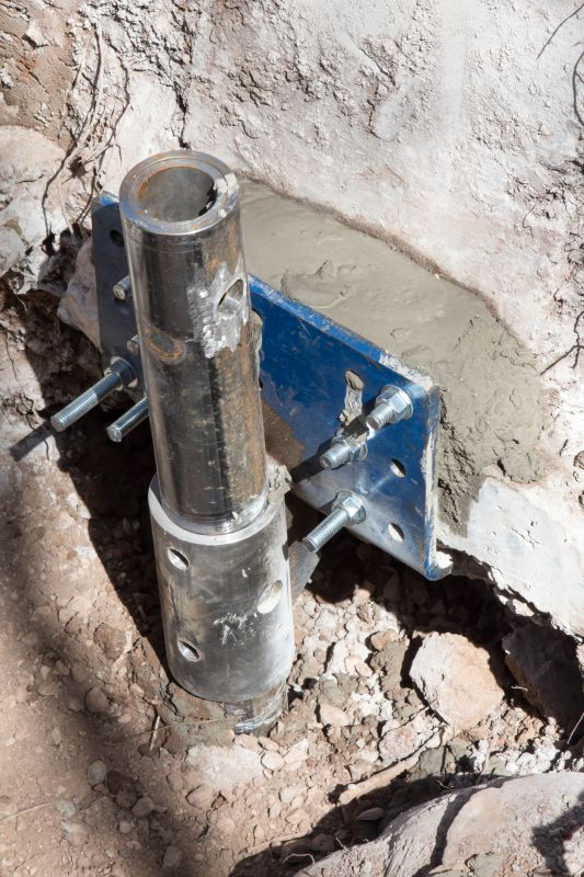 Helical Piers Installation in Colchester, CT