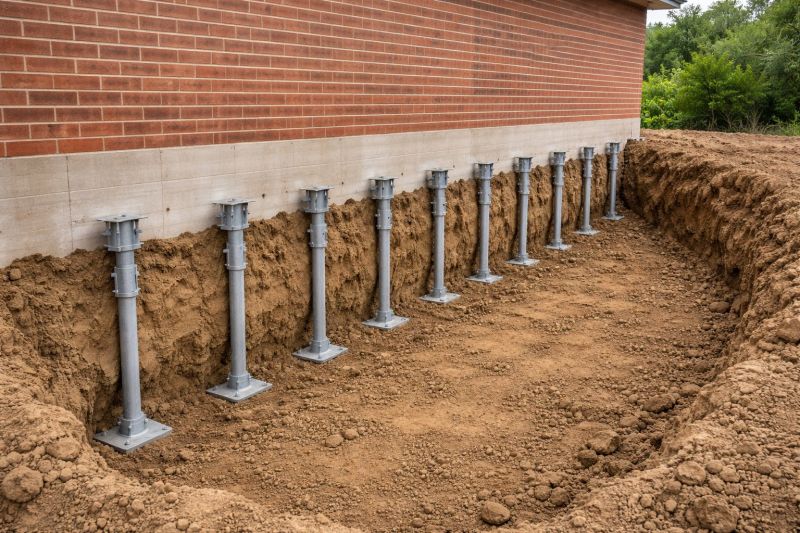 Helical Pile Installation in Colchester, CT