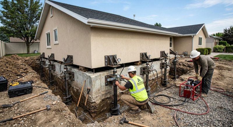 Home Foundation Leveling in Middletown, CT