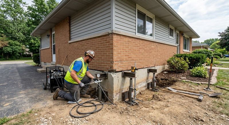 Home Foundation Leveling in North Stonington, CT